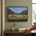 Mountain Valley Herd – Fine Art Landscape Print